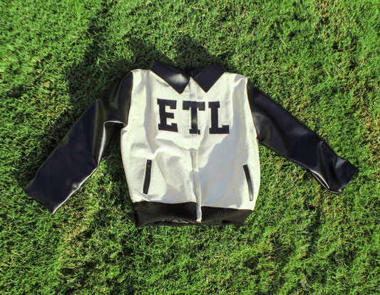 Defined Two Toned Bomber