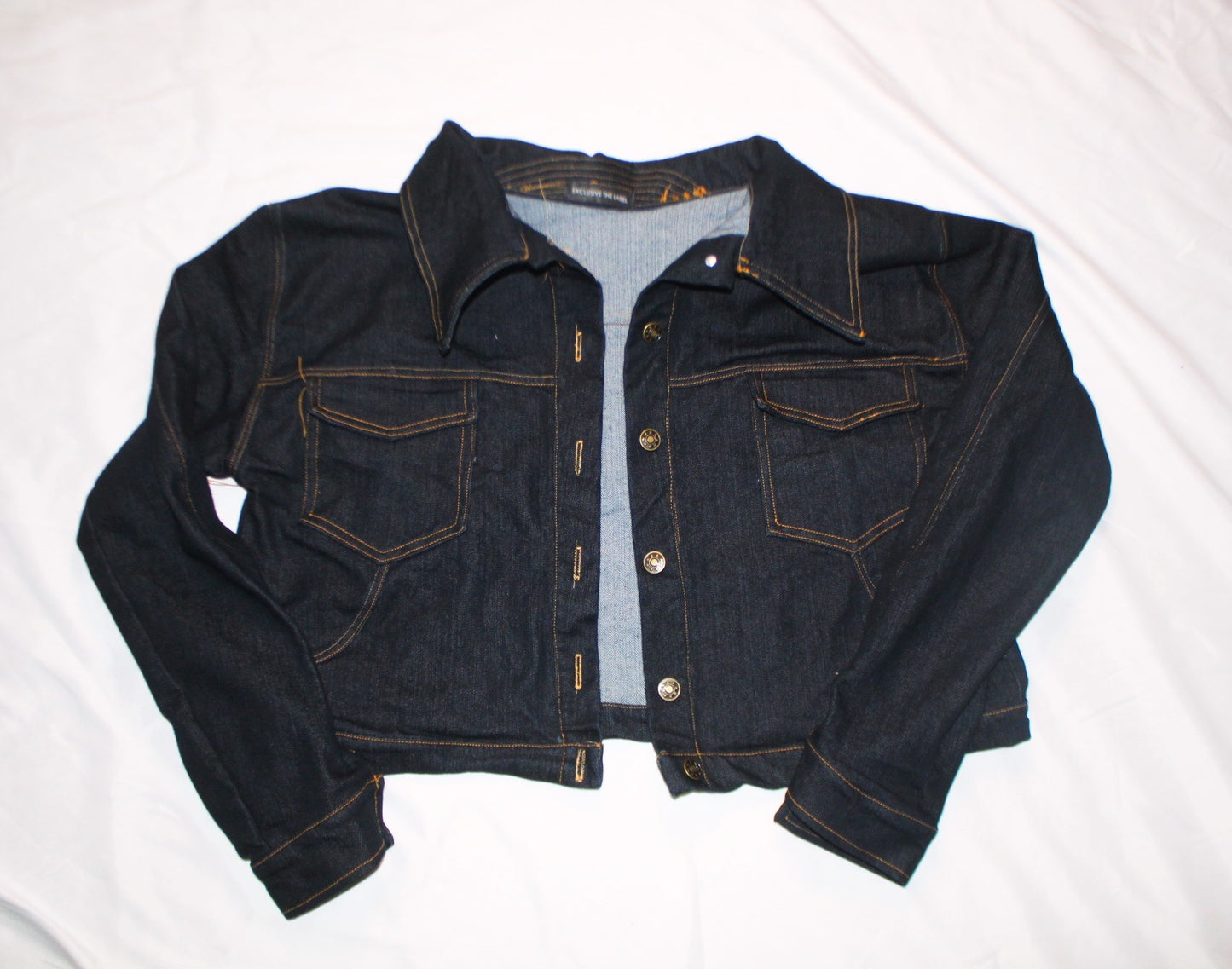 Classic Cropped Denim Jacket